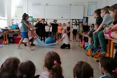 Vystoupení dětí z družiny ZŠ Alšova